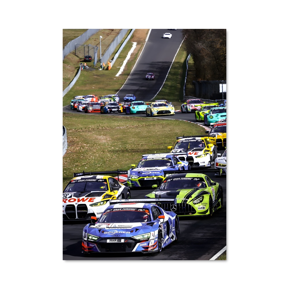Poster magnifique Le Mans